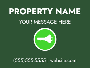 Show details for 18" x 24" Property Management 12 Picture of 18" x 24" Property Management 12