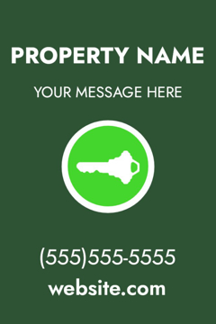 Show details for 18" x 12" Property Management 12 Picture of 18" x 12" Property Management 12
