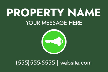 Show details for 12" x 18" Property Management 12 Picture of 12" x 18" Property Management 12