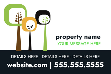 Show details for 12" x 18" Property Management 10 Picture of 12" x 18" Property Management 10