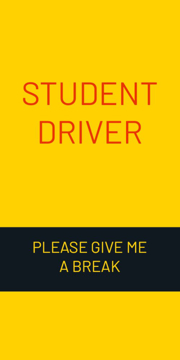 Picture of 24" x 12" Student Driver 7