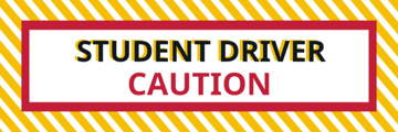 Picture of 6" x 18" Student Driver 4