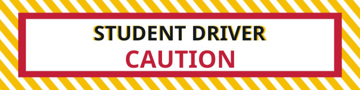 Picture of 6" x 24" Student Driver 4