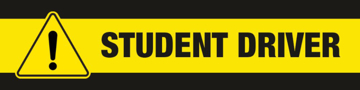 Show details for 6" x 24" Student Driver 8 Picture of 6" x 24" Student Driver 8