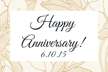 Show details for 12" x 18" Anniversary 7 Picture of 12" x 18" Anniversary 7