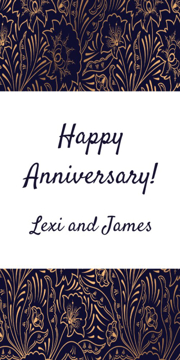 Show details for 24" x 12" Anniversary 5 Picture of 24" x 12" Anniversary 5