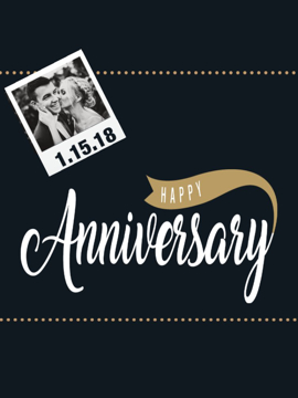 Show details for 24" x 18" Anniversary 3 Picture of 24" x 18" Anniversary 3