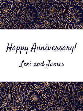 Show details for 24" x 18" Anniversary 5 Picture of 24" x 18" Anniversary 5