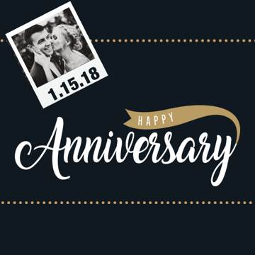 Show details for 24" x 24" Anniversary 3 Picture of 24" x 24" Anniversary 3