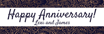 Show details for 6" x 18" Anniversary 5 Picture of 6" x 18" Anniversary 5