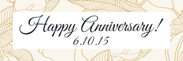 Show details for 6" x 18" Anniversary 7 Picture of 6" x 18" Anniversary 7