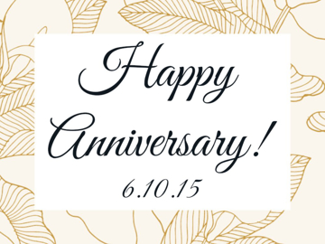 Show details for 9" x 12" Anniversary 7 Picture of 9" x 12" Anniversary 7