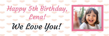 Picture of 6" x 18" Birthday 3