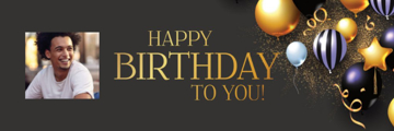 Picture of 6" x 18" Birthday 6