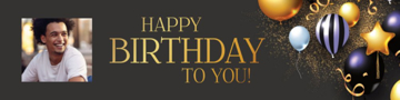 Picture of 6" x 24" Birthday 6