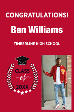 Show details for 18" x 12" Graduation 4 Picture of 18" x 12" Graduation 4