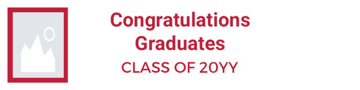 Picture of 6" x 24" Graduation 7