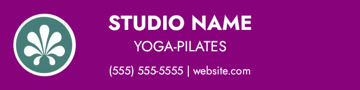 Show details for 6" x 24" Health & Fitness 6 Picture of 6" x 24" Health & Fitness 6