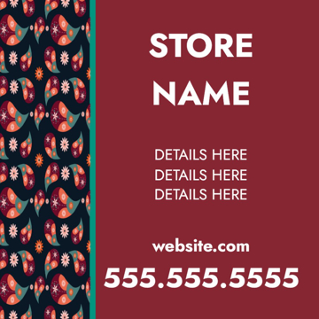 Show details for 12" x 12" Retail 4 Picture of 12" x 12" Retail 4