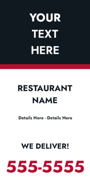 Show details for 24" x 12" Restaurant 22 Picture of 24" x 12" Restaurant 22