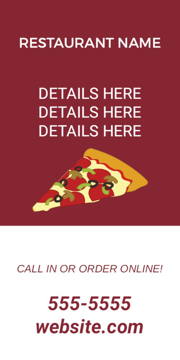 Show details for 24" x 12" Restaurant 23 Picture of 24" x 12" Restaurant 23