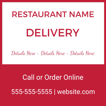 Show details for 24" x 24" Restaurant 18 Picture of 24" x 24" Restaurant 18