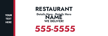 Picture of 6" x 18" Restaurant 22