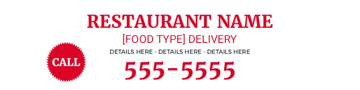 Picture of 6" x 24" Restaurant 14