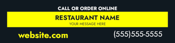 Picture of 6" x 24" Restaurant 17