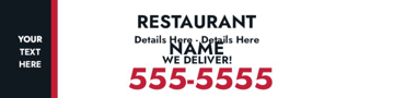 Picture of 6" x 24" Restaurant 22