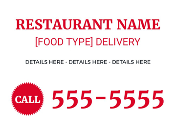 Picture of 9" x 12" Restaurant 14