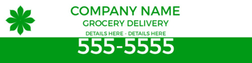 Picture of 6" x 24" Delivery 12