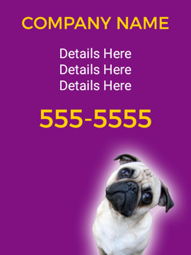 Show details for 24" x 18" Pet Care 12 Picture of 24" x 18" Pet Care 12