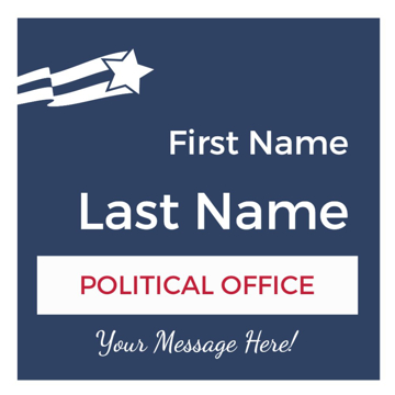 Show details for 12" x 12" Political Campaign 10 Picture of 12" x 12" Political Campaign 10