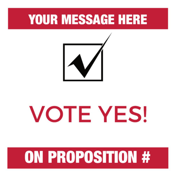 Show details for 12" x 12" Political Campaign 18 Picture of 12" x 12" Political Campaign 18