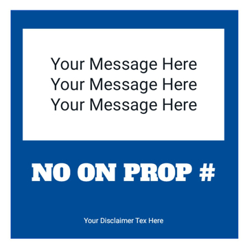 Show details for 12" x 12" Political Campaign 19 Picture of 12" x 12" Political Campaign 19