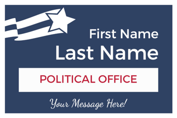 Show details for 12" x 18" Political Campaign 10 Picture of 12" x 18" Political Campaign 10