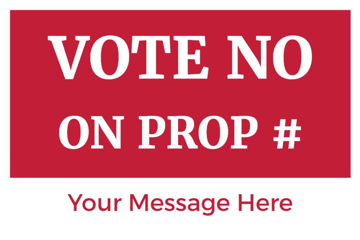 Show details for 12" x 18" Political Campaign 17 Picture of 12" x 18" Political Campaign 17