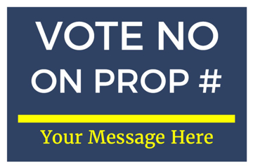 Show details for 12" x 18" Political Campaign 7 Picture of 12" x 18" Political Campaign 7