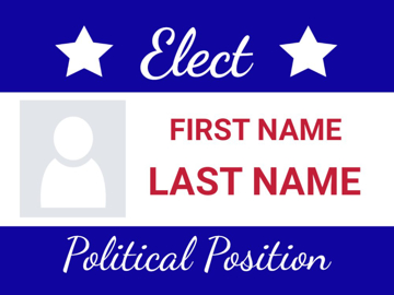 Show details for 18" x 24" Political Campaign 4 Picture of 18" x 24" Political Campaign 4