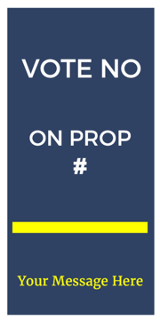 Show details for 24" x 12" Political Campaign 7 Picture of 24" x 12" Political Campaign 7