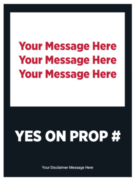 Show details for 24" x 18" Political Campaign 16 Picture of 24" x 18" Political Campaign 16