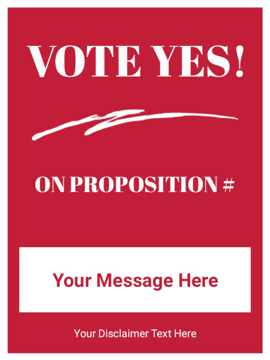 Show details for 24" x 18" Political Campaign 2 Picture of 24" x 18" Political Campaign 2