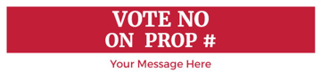 Picture of 6" x 24" Political Campaign 17