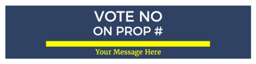 Picture of 6" x 24" Political Campaign 7
