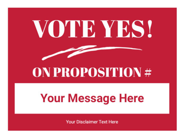 Show details for 9" x 12" Political Campaign 2 Picture of 9" x 12" Political Campaign 2