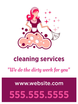 Show details for 24" x 18" Cleaning Services 5 Picture of 24" x 18" Cleaning Services 5