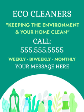 Picture of 24" x 18" Cleaning Services 7