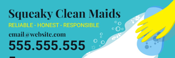 Picture of 6" x 18" Cleaning Services 3