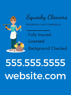 Show details for 24" x 18" Cleaning Services 878756832 Picture of 24" x 18" Cleaning Services 878756832
